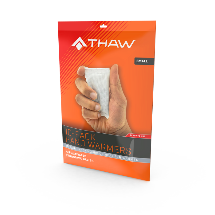 Thaw - Small Disposable Hand Warmers - 10 Pack