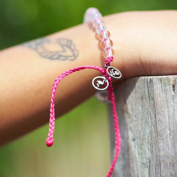 4Ocean Beaded Bracelet - Flamingo