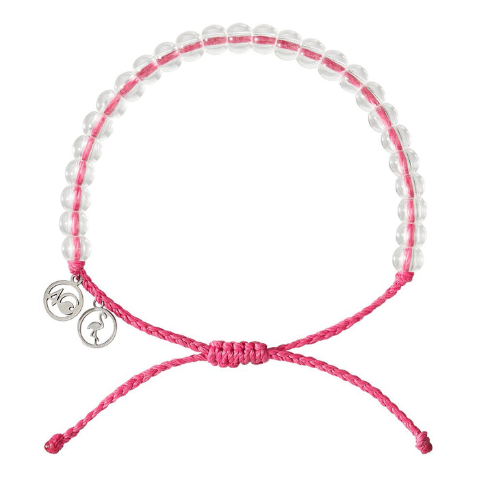 4Ocean - Beaded Bracelet - Flamingo