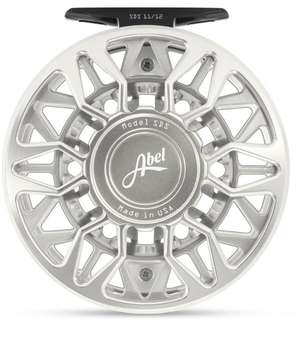 Abel SDS 11/12 Fly Reel - Platinum  - Platinum Handle