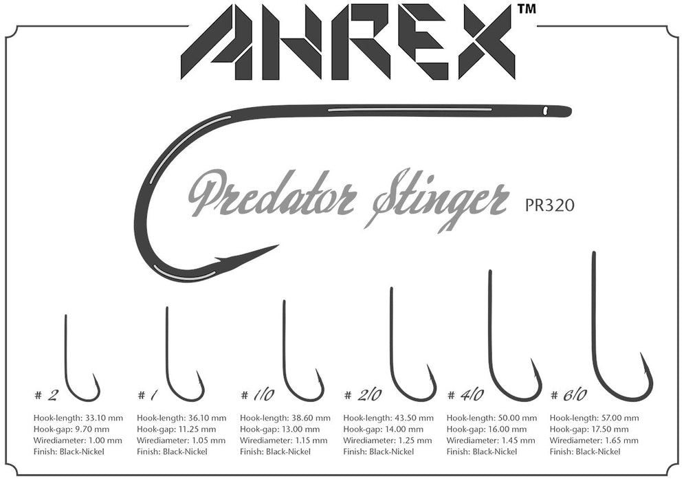 Ahrex PR320 Predator Stinger - (8pk)