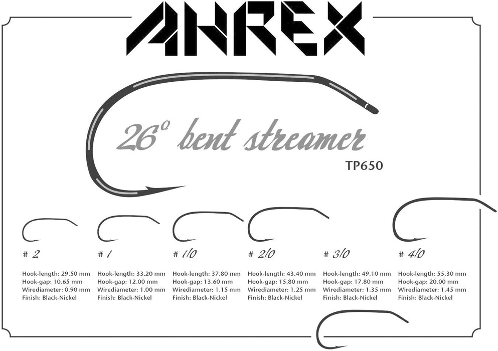 Ahrex - TP650 26 Bent Streamer