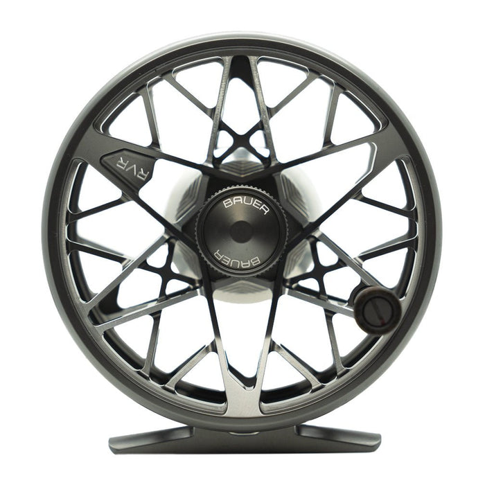 Bauer RVR 4/5 Fly Reel - Charcoal/Silver