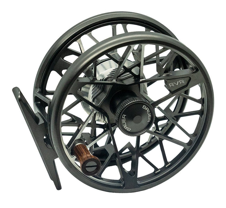 Bauer RVR 4/5 Fly Reel - Charcoal/Silver