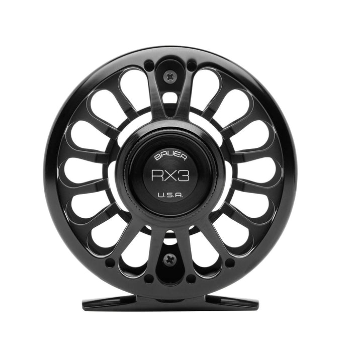 Bauer RX3 Fly Reel - Charcoal