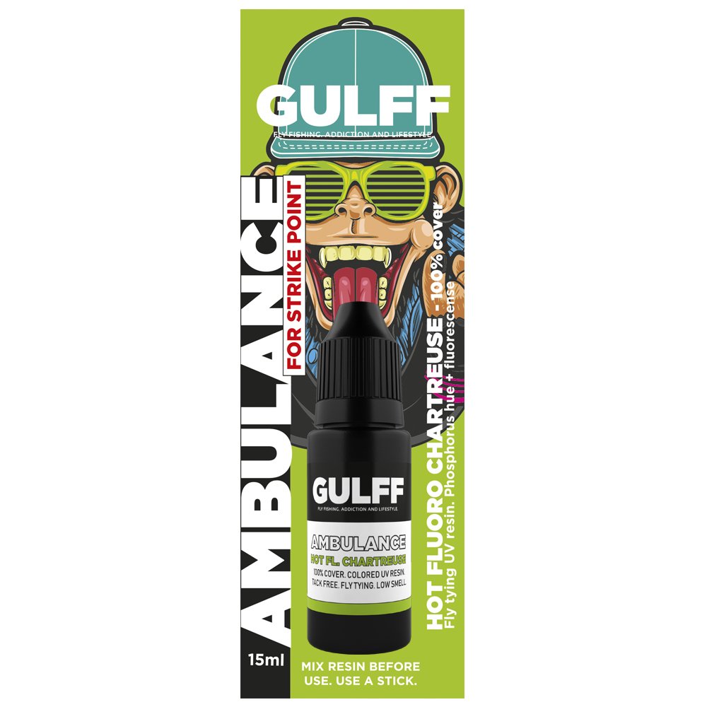 Gulff - UV Resin - Hot Fluoro Chartreuse — Golden Fly Shop