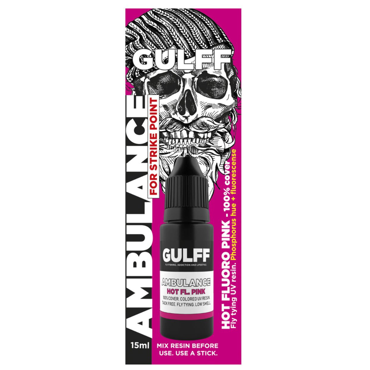 Gulff - UV Resin - Hot Fluoro Pink — Golden Fly Shop