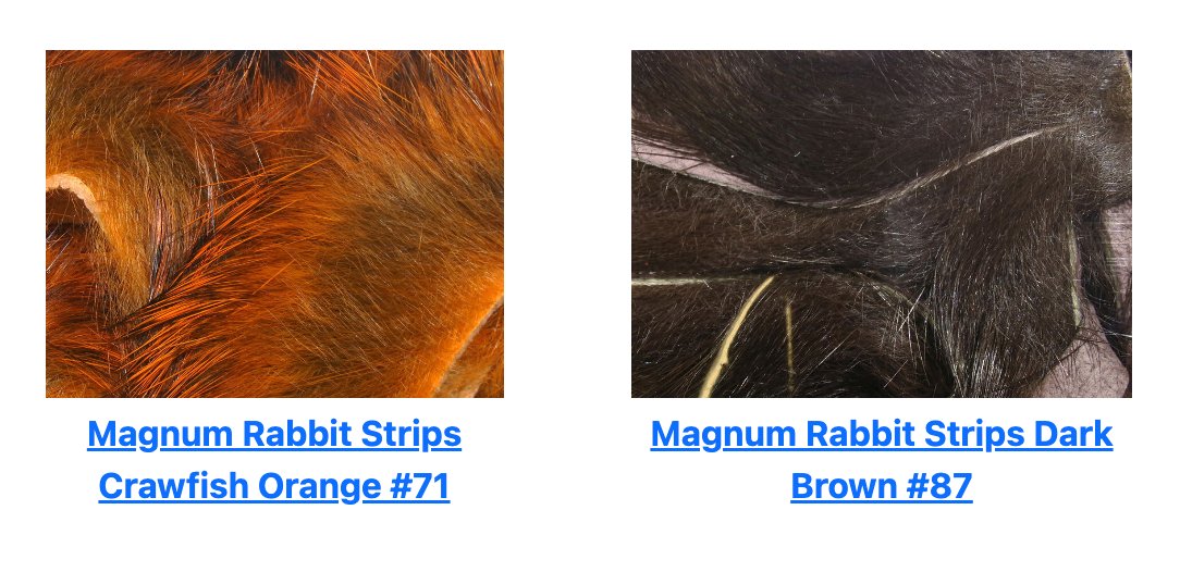 Hareline - Magnum Rabbit Strips