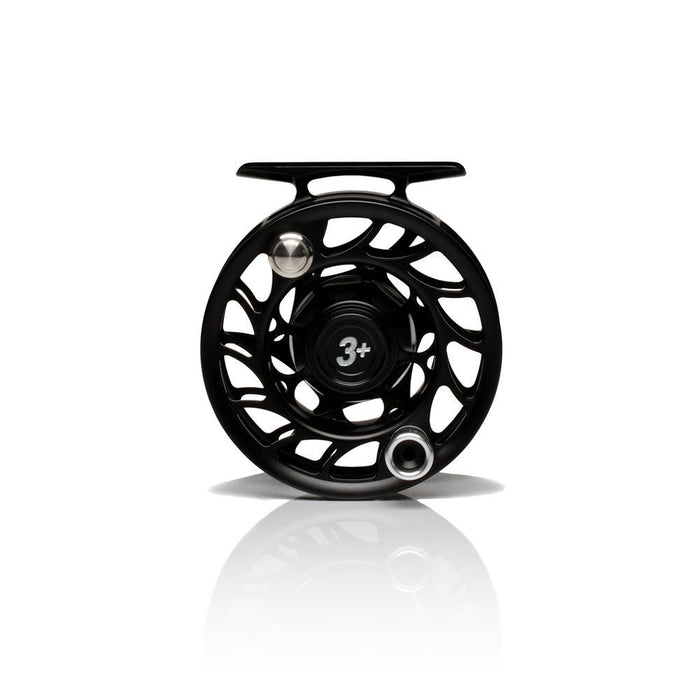 Hatch Iconic 3 Plus Large Arbor Fly Reel - Black/Silver