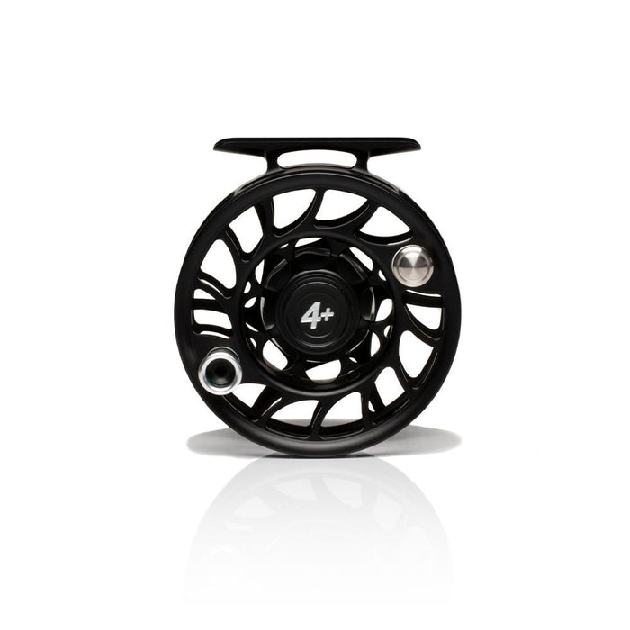 Hatch Iconic 4 Plus Large Arbor Fly Reel - Black/Silver