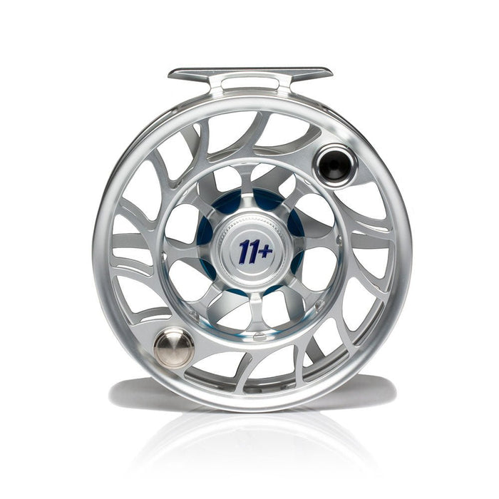 Hatch Iconic 11 Plus Large Arbor Fly Reel - Clear/Blue