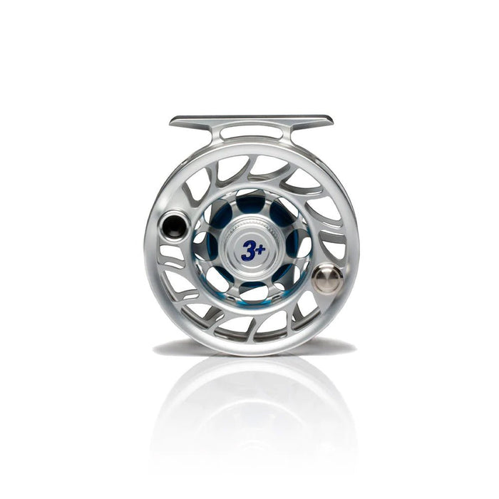 Hatch Iconic 3 Plus Large Arbor Fly Reel - Clear/Blue