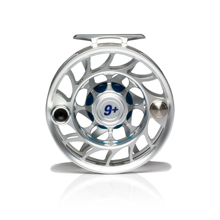 Hatch Iconic 9 Plus Large Arbor Fly Reel - Clear/Blue