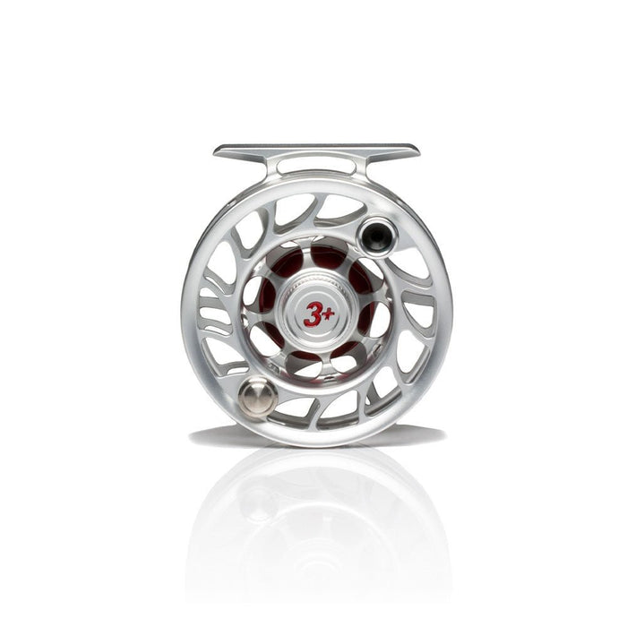 Hatch Iconic 3 Plus Large Arbor Fly Reel - Clear/Red