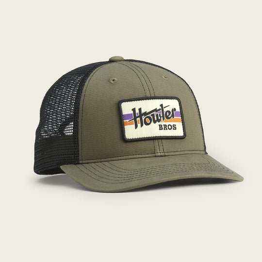 Howler - Standard Hats Howler Electric Stripe - Rifle Twill