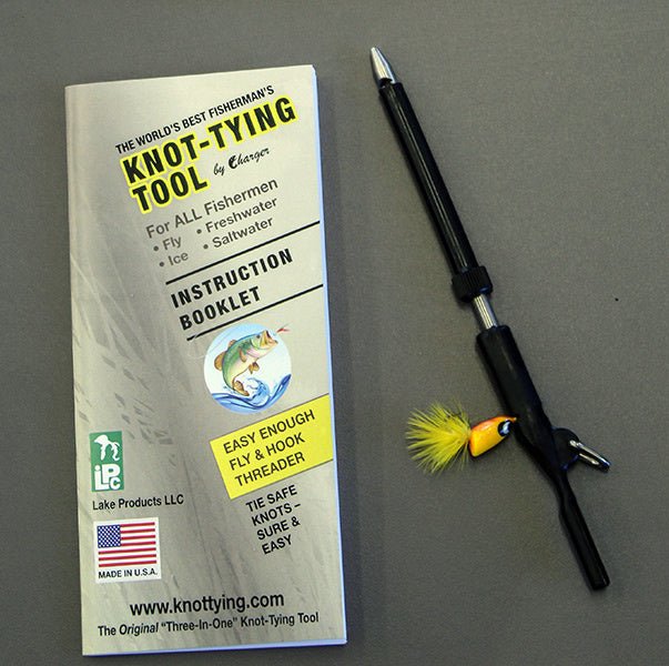 Knot Tying in Knot-Tying Tool Black — Golden Fly Shop