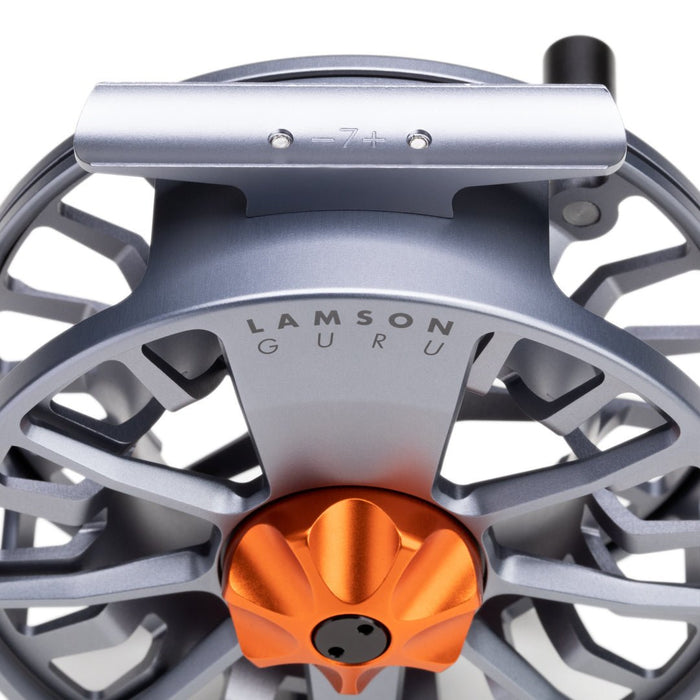 Lamson Guru S HD 5+ Fly Reel - Blaze