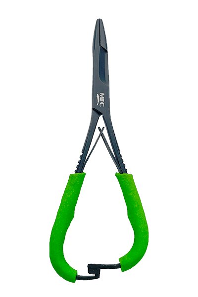 MFC - Mitten Scissor Clamp - Hot Grip - Chartreuse - 5.5"
