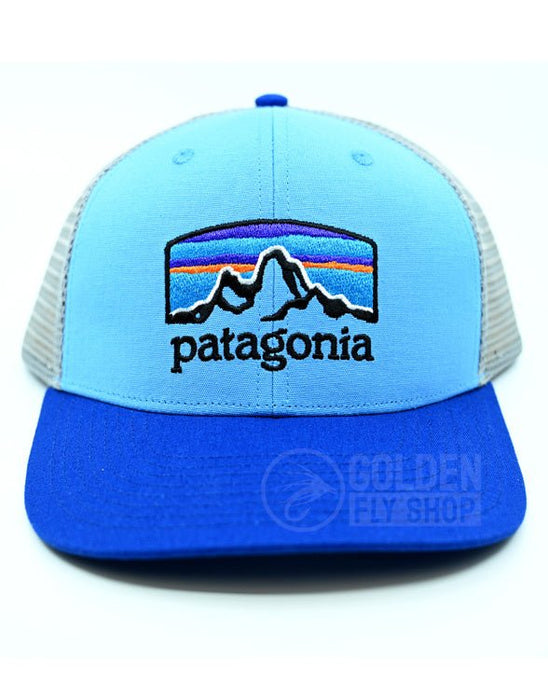 Patagonia Fitz Roy Horizons Trucker Hat Lago Blue — Golden Fly