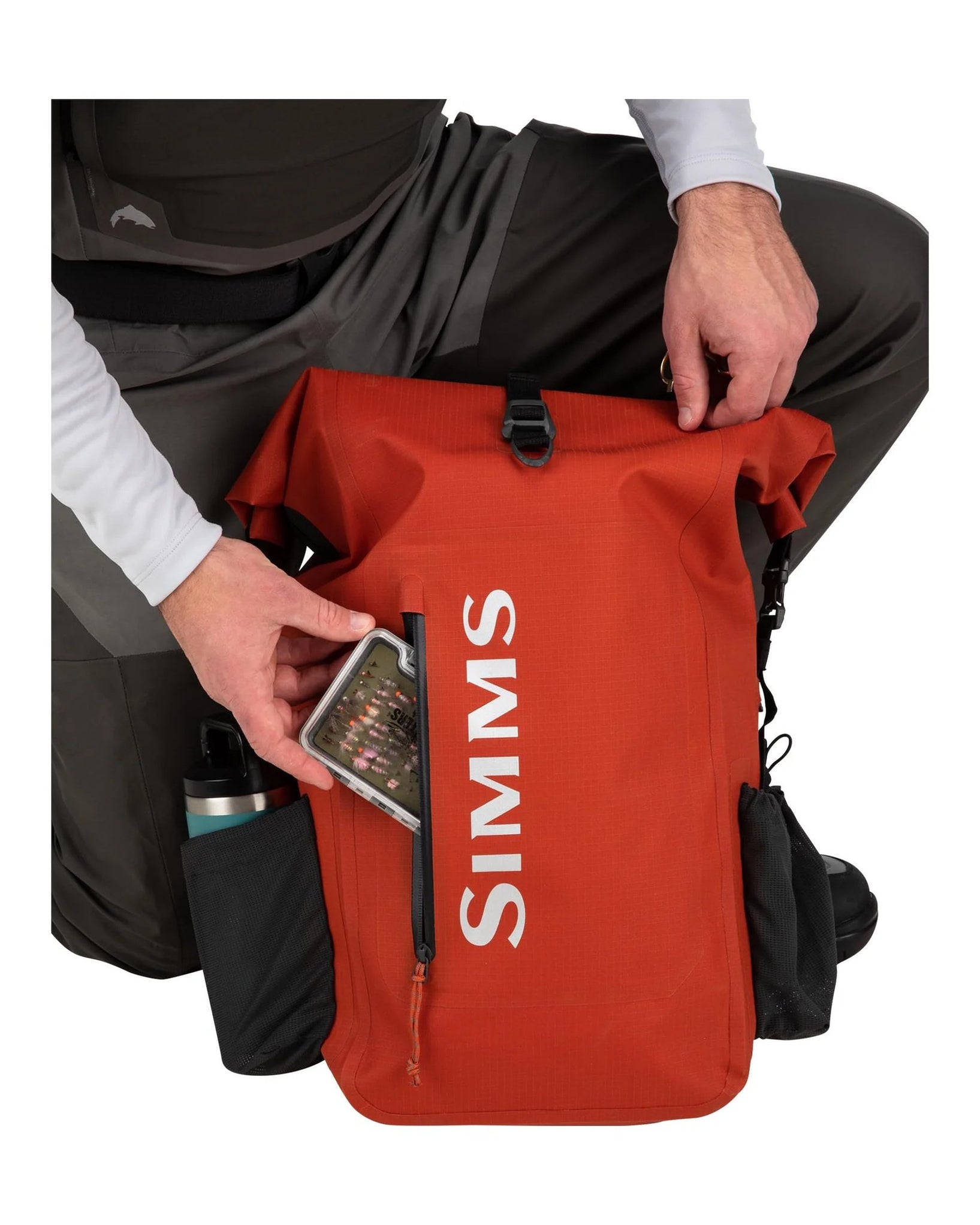 Simms Dry Creek Roll Top Backpack — Golden Fly Shop