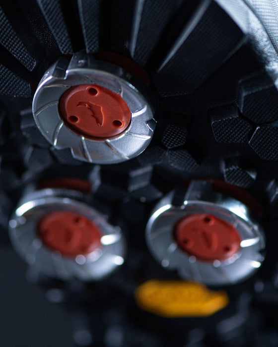 Simms G4 Pro Powerlock Cleats - Aluminum Colorless