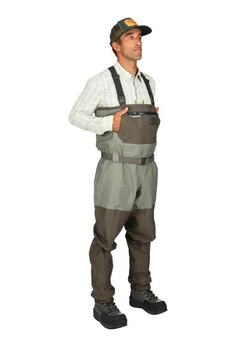 Simms Men's Freestone Stockingfoot Waders - Dark Gunmetal