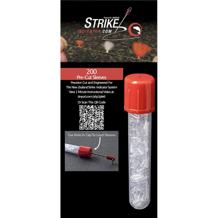 New Zealand Strike Indicator - Pre-Cut Sleeves and Vial