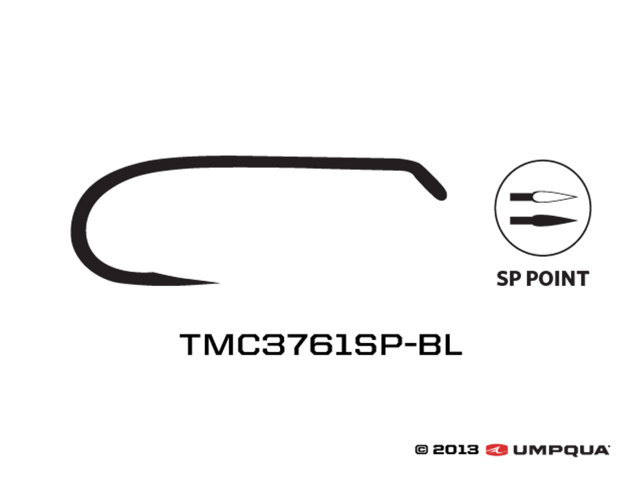 Umpqua Tiemco 3761SP-BL - (25pk)